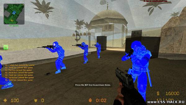 Wh (wallhack) чит для css v80